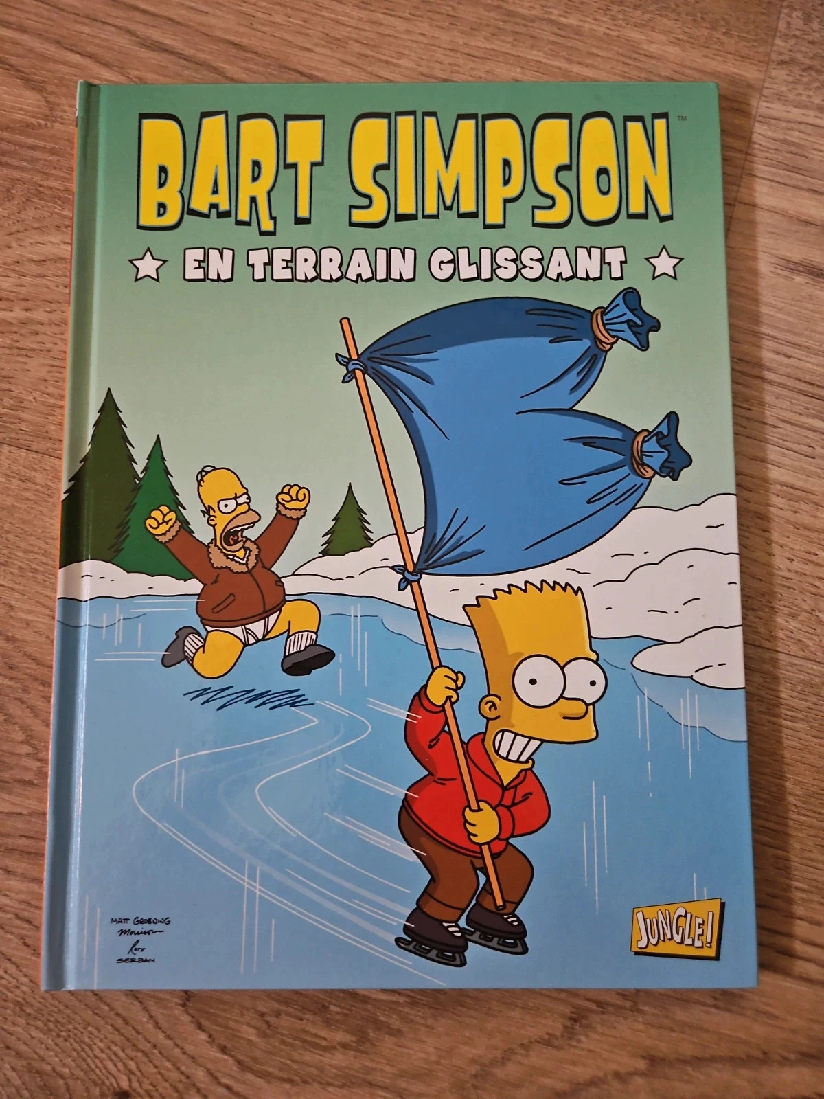 BD Bart Simpson. En terrain glissant